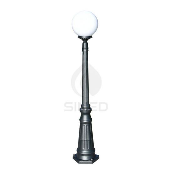 Outdoor street lamp Orione 145 cm high