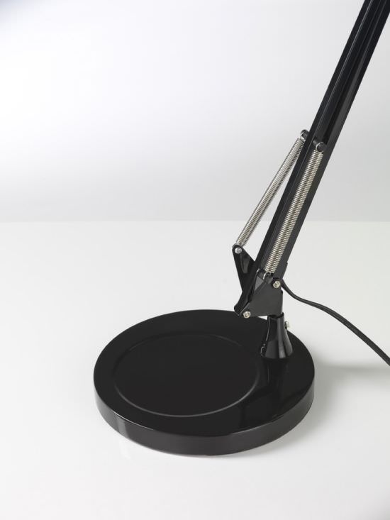 Lmpara de mesa de base redonda 4025 Neg