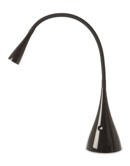 Verstellbare schwarze LEDTischlampe