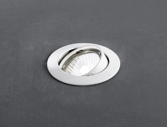 Spot encastr en aluminium blanc