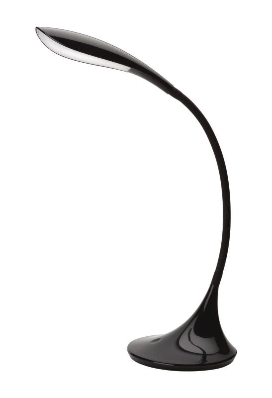 Flex Black LED desk lamp