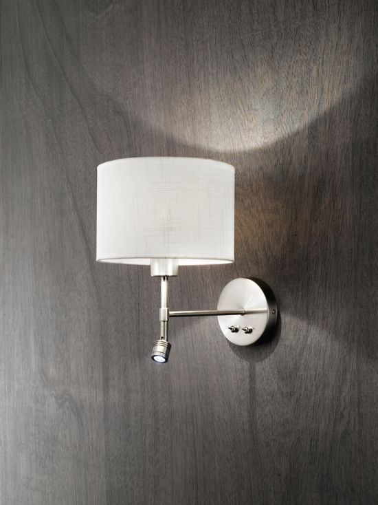 Double light wall light with courtesy LE
