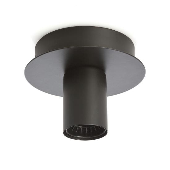 Black metal ceiling light Black metal ceiling light