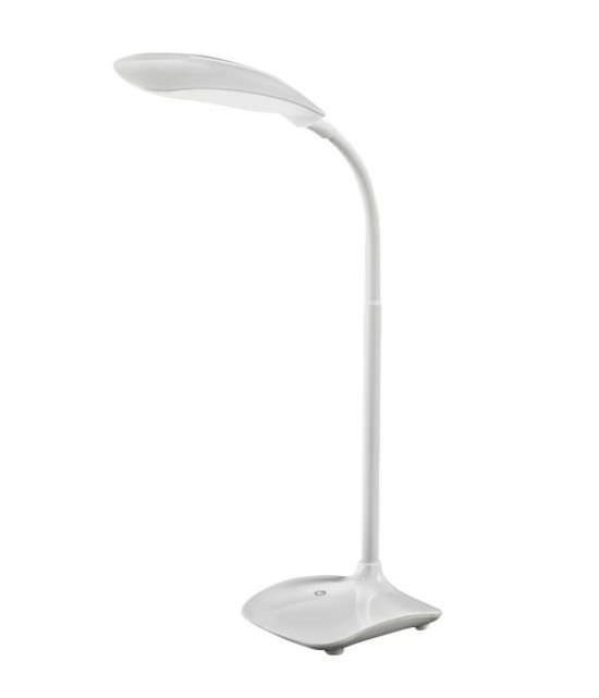 Lámpara de sobremesa LED Flexible blanco