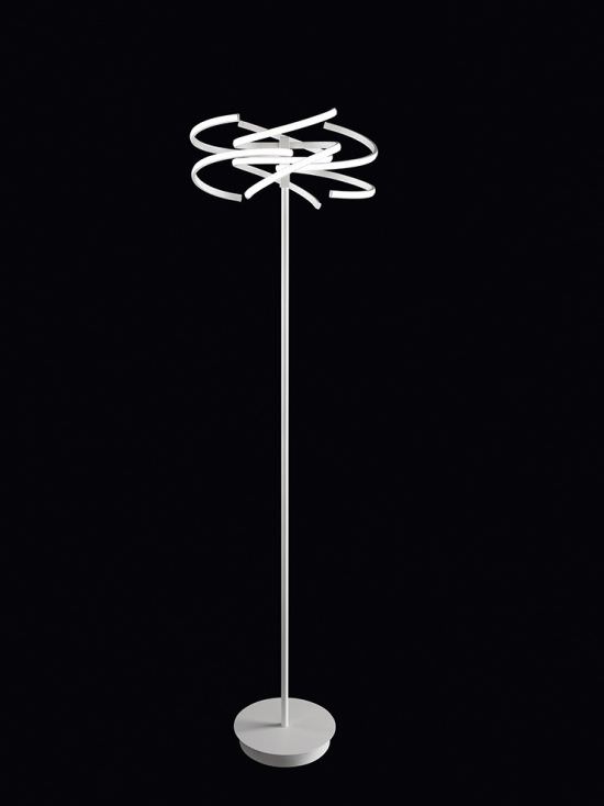 Soporte LED de 70W en metal blanco