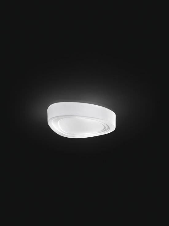 Wall lamp in glass White 3 lights Wall lamp in glass White 3 lights