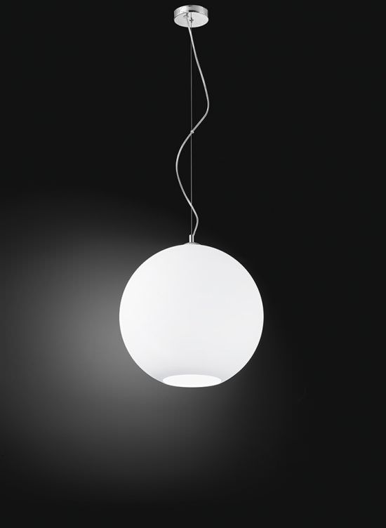 Sospensione con Diffusore a Sfera 40 cm