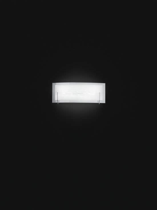 Luz de pared LED 12W 3000K de vidrio bla