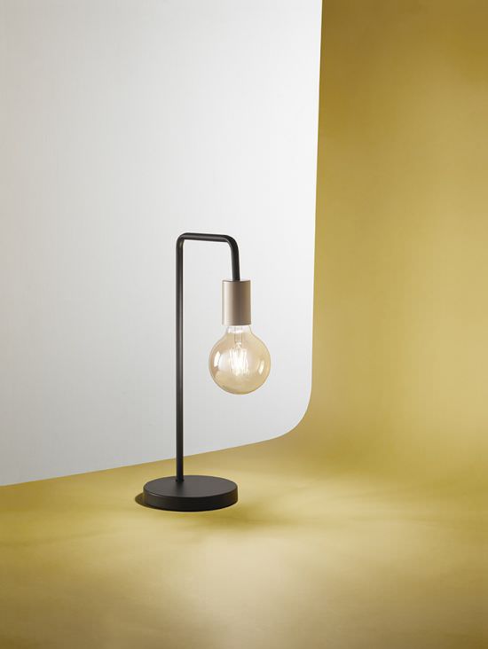 Table lamp style Industrial Black