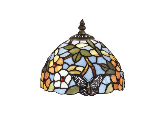 Tiffany 20 cm Lampenschirm mit Schmetter