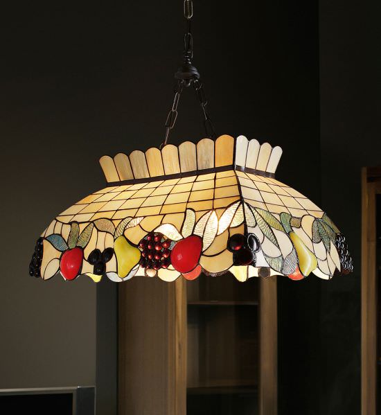 Tiffany Suspensin candelabro y cadena