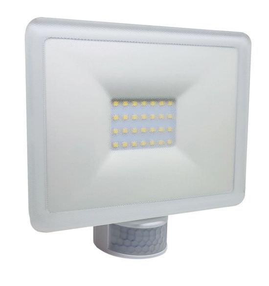 White led spotlight with motion sensor