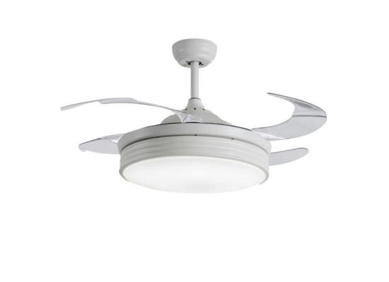 Fan with App and retractable blades