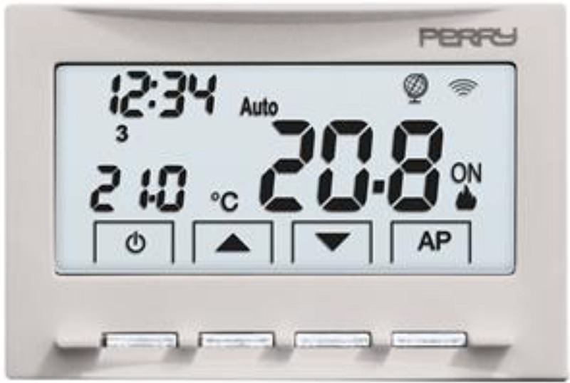 Cronotermostato biancoWIFI 230V incasso