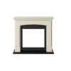 Cream color MDF frame for fireplaces model GIO