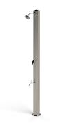 Professional stainless steel solar heated beach shower