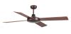 Rustbrown ceiling fan without light