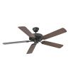 Ceiling fan without Light Aloha Brown