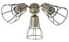 Accessory Light Kit for MPC Ceiling fans FAR0 33716 Antique Brass steel kit for Yakarta Model 3 Bulbs x E27 60W not included