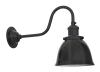 Wandleuchte im Vintage-Stil 50er Jahre aus schwarzem Metall Benötigt 1 Glühbirne E27 MAX 15W nicht im Lieferumfang enthalten, kann LED-Lampen montieren. Schutzart IP20