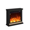 The Fuego Anna Negro Electric Fireplace, Which Is Easy To Assemble, Sports a Minimal And Elegant Design. Ideal In Both Domestic And Commercial Settings, Its Slim Frame Fits Into Any Environment, Domestic Or Commercial.