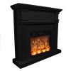 The Fuego-omar-negro, a Perfect Balance Between The Classic And The Contemporary. With 1500w And a Realistic Led Flame Effect, It Offers Comfort And Efficiency. Its Design, Accentuated By a Black Mdf Frame, Blends With Any Space, Complementing The Décor.