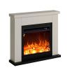 Electric Fireplace Beige Paul