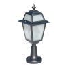 Outdoor Floor Lamp Artemide Outdoor Lantern for gates and driveways Height 53.5 cm Protection IP43 Body in die-cast Aluminium Anthracite colour and Opal glass Bulb socket E27 Product Made in Italy