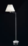 Perenz 4018CL Stehleuchte in poliertem Chrom mit Stoffschirm Hhenverstellbar von 130 bis 170 cm Bentigt 1 Glhbirne mit E27 Sockel von Max 60W nicht im Lieferumfang enthalten Gelenkbodenlampe Qualitt zum richtigen Preis zu verkaufen auf mpcshop.it