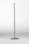 Pedestal para lámpara modelo Architetto Piantana de metal plateado Altura 90 cm y Ø 27 Base para pedestales modelo Perenz 4025YA