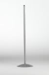 Pedestal para lmpara modelo Architetto Piantana de metal plateado Altura 90 cm y  27 Base para pedestales modelo Perenz 4025YA