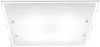 Lmpara de techo Perenz 5742 Lmpara de techo o aplique de cristal blanco Medidas L. 30x30 cm x Altura 7,5 cm Requiere 2 bombillas 2 con E27 Max.40W no incluidas