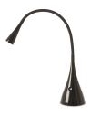 Perenz 5912 N Lmpara de sobremesa Lmpara de sobremesa moderna y flexible de plstico negro Medidas H 50x12 cm Bombilla LED de 3 W 300LM 3000K integrada