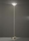 Perenz 5920CR floor lamp Brushed chrome and glass