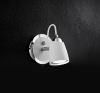 Spotlight Led single metal model 5948 B Perenz Spotlight Led single metal painted white Included 1XGU10 6.5W LED 3000K Measures Diameter base 10 cm Spotlight 14 cm