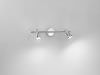 LED metal spotlight Brand Perenz 6154CL LED spotlight in polished chrome Wall sconce has 2 lights Dimensions Length 38.5 cm Height 12 cm Depth 17.5 cm Including bulbs 2XGU10 3W LED 3000K