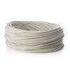 Electric cable in Hank 50 meters color White 2x075 mm