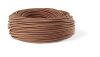 Electric cable 2x0.75mm Colour Tobacco supplied in 50-metre hank Perenz 6254 TB