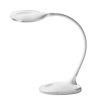 Flexible LED table lamp made of plastic White Touch switch Included LED 7.5W 450lm 4000K Base 17 cm height 39 cm Depth 40 cm Perenz 6306B