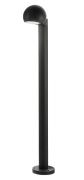Aluminium pole LED outdoor Graphite color IP54 protection Includes LED 12W 750lm 4000K Base diameter 12 cm Height 90 cm Diffuser diameter 16 cm Perenz 6320A