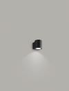 Perenz 6528A Aluminum lamp for indoor and outdoor Graphite color requires bulb 1xGU10 Max 35W not included IP54 protection