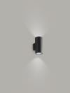 Perenz 6530A Aluminum Wall Light Graphite Color Wall Light for Indoor and Outdoor Requires Bulbs 2xGU10 Max 35W not included IP54 Protection
