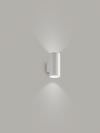 Perenz 6530B Aluminum outdoor and indoor lamp White requires 2xGU10 Max 35W bulbs not included IP54 protection