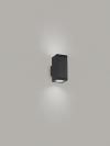 Perenz 6532A Wall lamp Aluminium wall lamp for indoor and outdoor use colour Graphite requires bulbs 2xGU10 Max 35W not included Protection IP54
