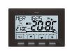 Perry battery-powered anthracite wall thermostat Battery-powered 3V battery-powered Cheap weekly chronothermostat with Winter-Summer programming 3 temperature levels With user and installer password Luminous display and menu navigation