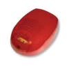 Perry 1GA6160 Sirène extérieure autoalimentée Récipient en acier avec couvercle en polycarbonate rouge Alimentation 115 dB Boîtier batterie 12V 2Ah non inclus Certification EN 54-3