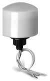 Perry 1IC 7042 B twilight switch for luminaire mounting Outdoor installation IP54 protection Complying with ENEL standards for public lighting 10 Lux _/- 2030V AC threshold _/- 50-60 Hz