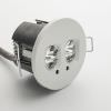 Perry-1LEVVV LED fonction de lampe de secours toujours allumée - uniquement en cas d'urgence Lumière comparable à 24 W 170 lm 2 LEDs Autonomie 1 h Batterie : 3,6 V - 0,75 Ah NiCd Modèle encastré pour éclairage de couloir Boîtier Zamak, diffuseur polycarbo
