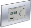 Thermostat thermostat for built-in boiler 1TI TE312 MC MODULE with display and ON/OFF/ANTIGELO control relay status indication including 3 front panels white anthracite grey Electronic thermostat made in Italy with night setback input