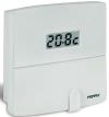 Digital Wall Thermostat Perry 1tp Te532b Series Zefiro 230v For Public Buildings 80x80 White Lcd Display 2 1/3 Temperature Levels 2 Antifreeze Controls Not Accessible And Reserved For Installation Technicians Thermostat For Public Building